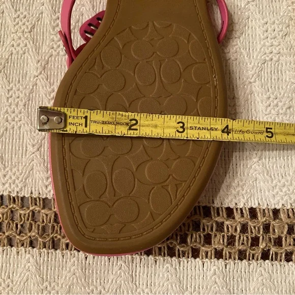 Coach Julia Tea Rose Sandals NWOT - Picture 13 of 13